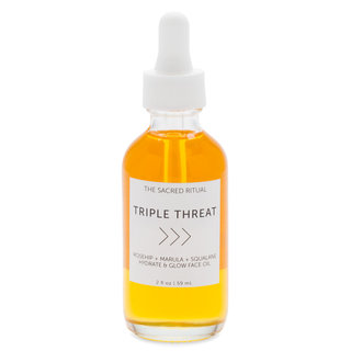 The Sacred Ritual Triple Threat Hydrate & Glow Face Oil